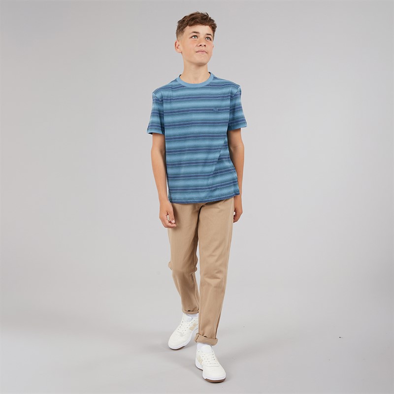 Lacoste Boys T-Shirt Calcaire/Faucon Marine Calcaire/Faucon-Marine