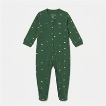 Lacoste Boys Baby Croco Print Bodysuit Vert
