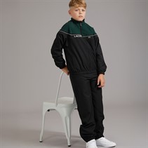 Lacoste Boys Colourblock Tracksuit Noir