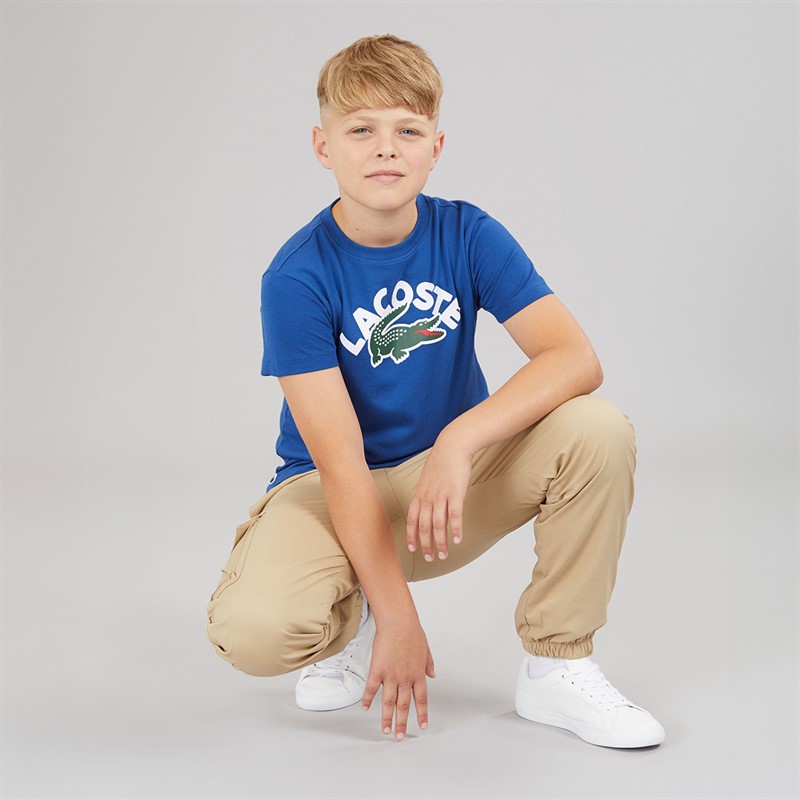 Lacoste Boys Life Croc Cargo Trousers Viennois