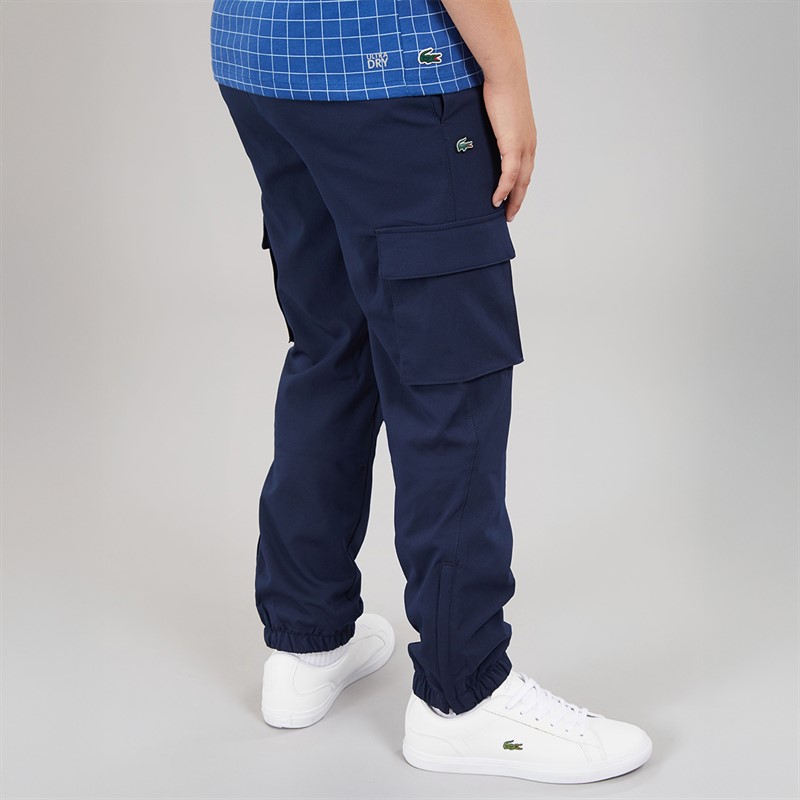 Lacoste Boys Life Croc Cargo Trousers Marine