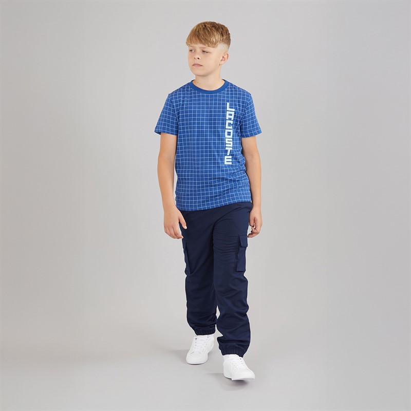 Lacoste Boys Life Croc Cargo Trousers Marine