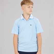 Lacoste Boys Jacquard Polo Shirt Panorama