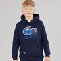 Lacoste Boys Motion Croc Hoodie Marine