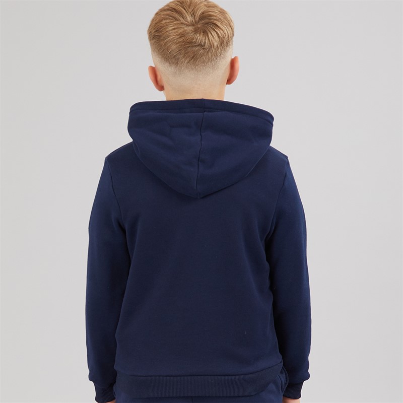 Lacoste Boys Motion Croc Hoodie Marine
