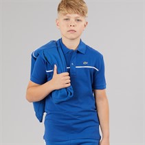 Lacoste Boys Polo Shirt Bleu France