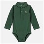 Lacoste Baby Boys Long Sleeve Polo Bodysuit Vert