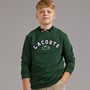 Lacoste Boys Chenille Sweatshirt Vert