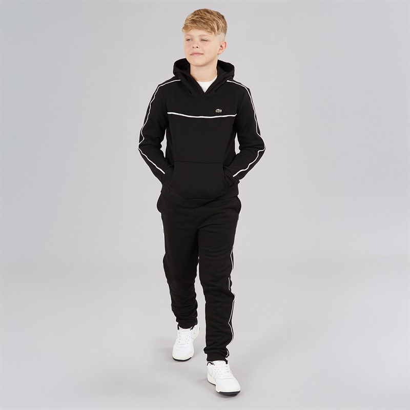 Lacoste Boys Hoodie Noir
