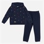 Lacoste Boys Hoodie And Joggers Tracksuit Marine