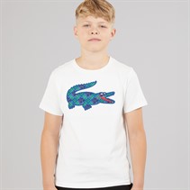Lacoste Boys Croc T-Shirt Farine