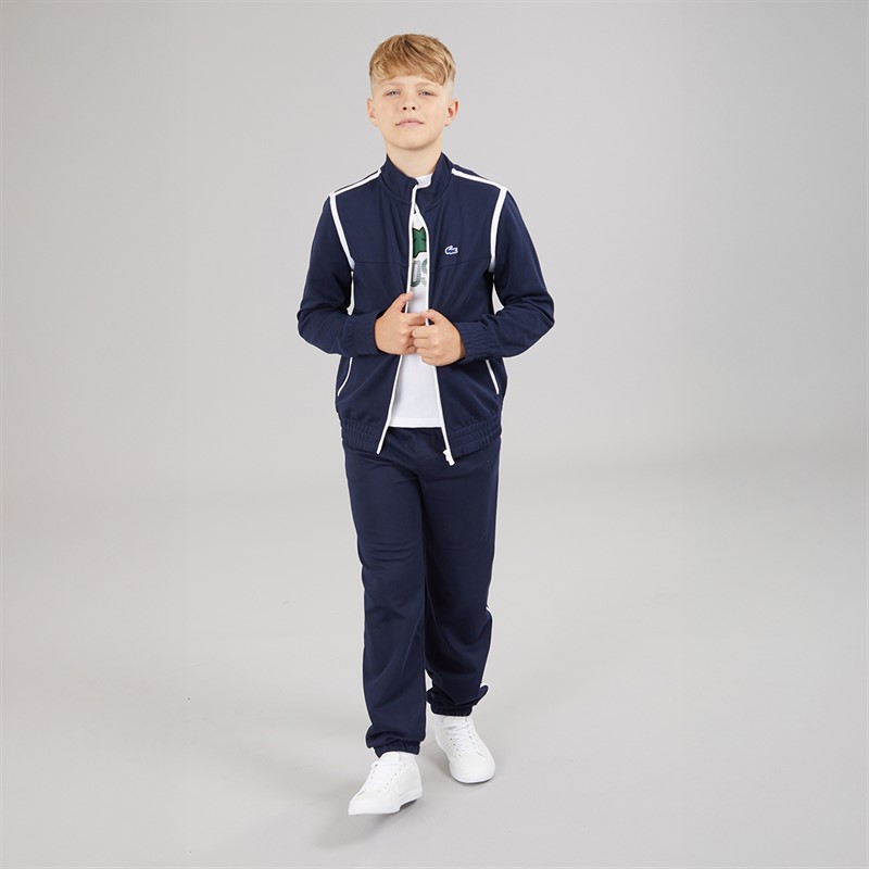 Lacoste Boys Track Jacket Marine