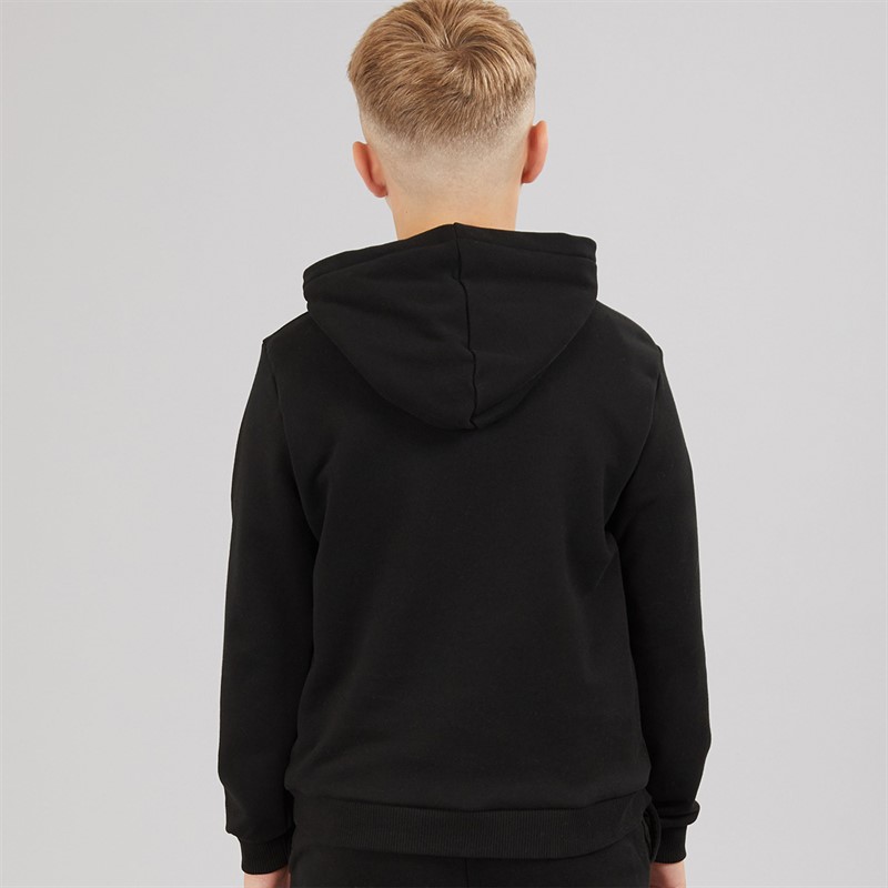 Lacoste Boys Motion Croc Hoodie Noir