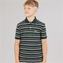 Lacoste Boys Feeder Polo Shirt Sinople Heather