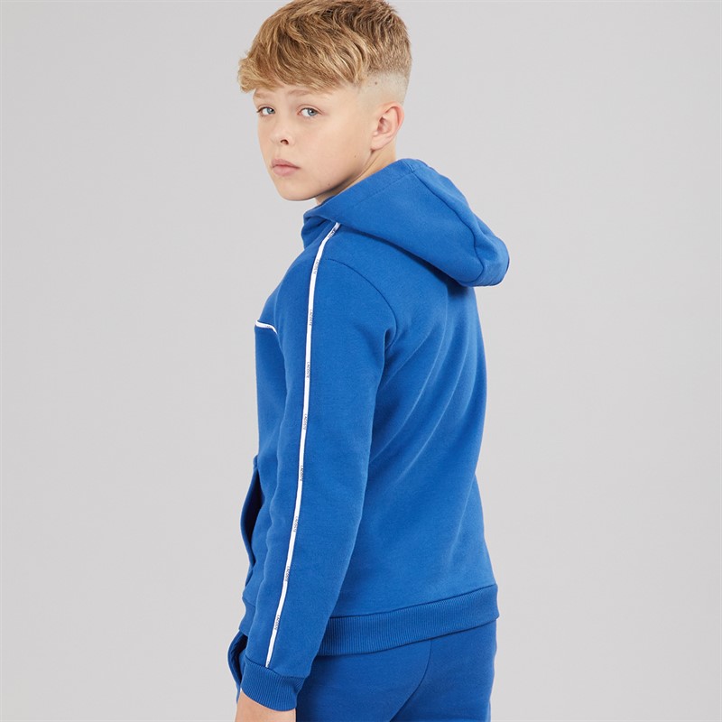 Lacoste Boys Hoodie Bleu France