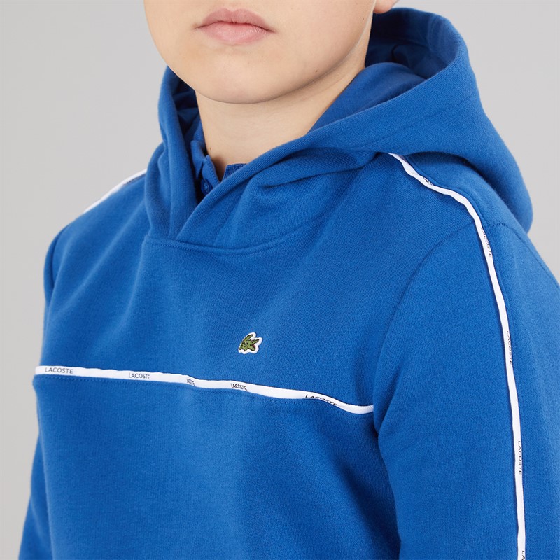 Lacoste Boys Hoodie Bleu France