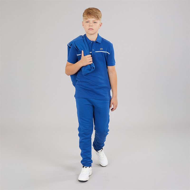 Lacoste Boys Hoodie Bleu France