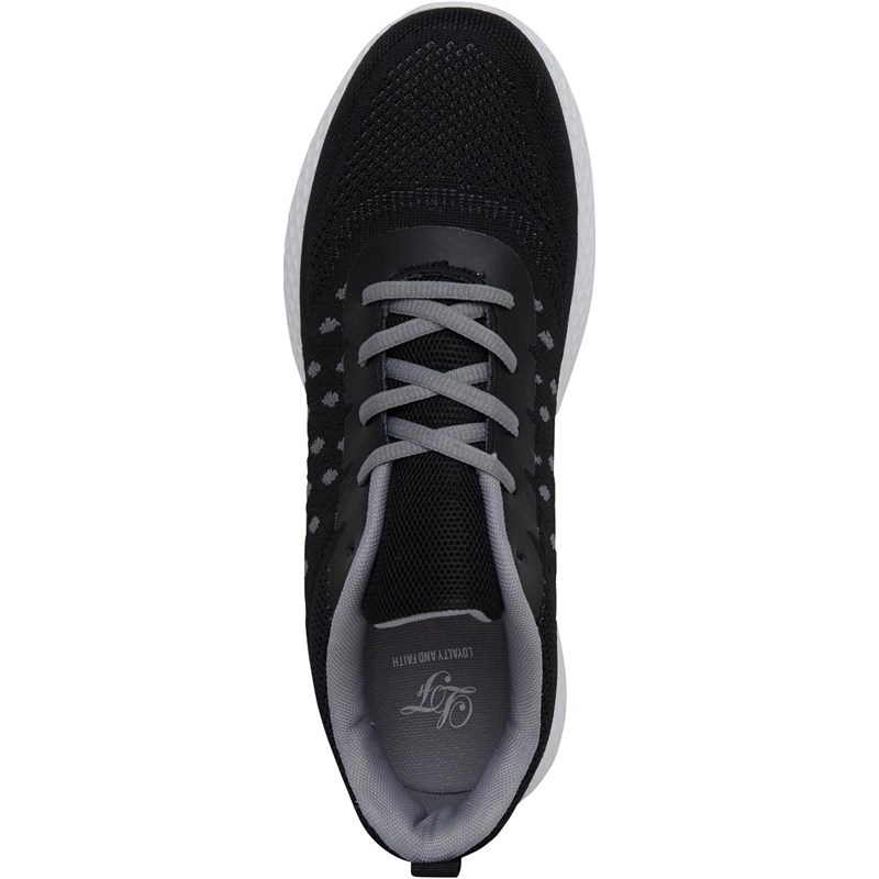 Loyalty And Faith Mens Moorecrofts Trainers Black
