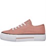 Loyalty And Faith Womens Millie Canvas Platform Trainers Pink/White