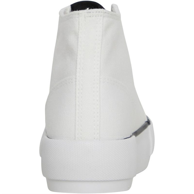 Loyalty And Faith Womens Millie Hi Top Trainers White