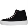 Loyalty And Faith Womens Millie Hi Top Trainers Black/White