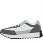 Loyalty And Faith Womens Livia Trainers White/Grey/Green