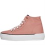 Loyalty And Faith Womens Millie Hi Top Trainers Pink/White
