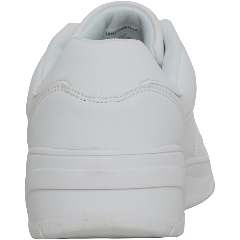 Loyalty And Faith Mens Trevol Trainers White Mono