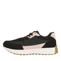 Loyalty And Faith Womens Livia Trainers Black/Nude