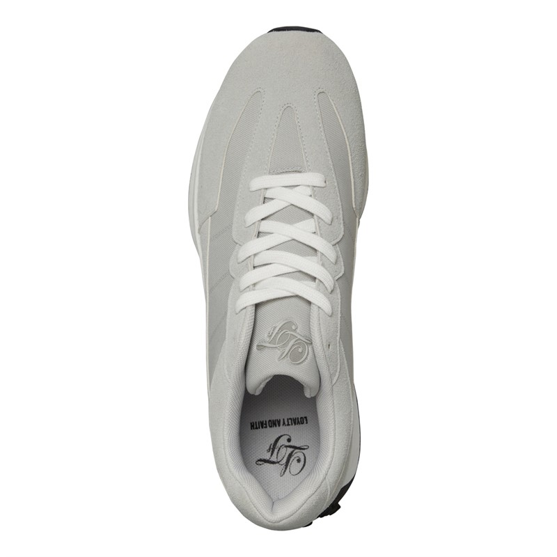 Loyalty And Faith Mens Antonio Trainers White/Grey