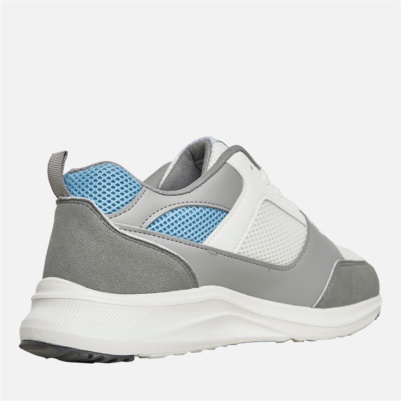 Loyalty And Faith Mens Mclean Trainers White/Light Blue