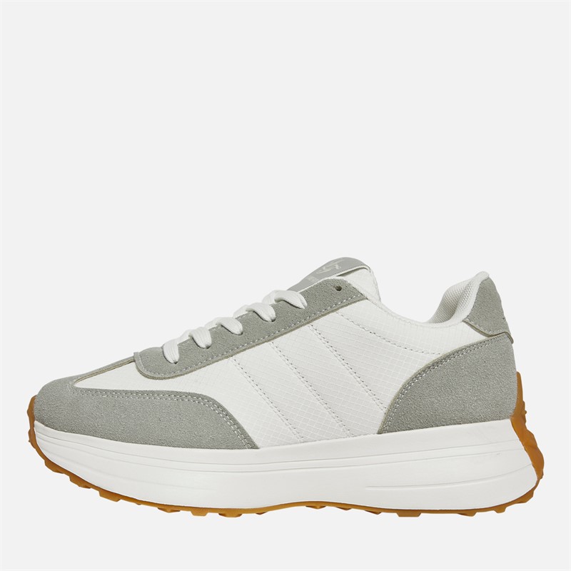 Loyalty And Faith Womens Leanna Trainers Light Grey/Off White