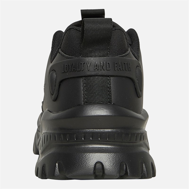 Loyalty And Faith Womens Denise Trainers Black Mono