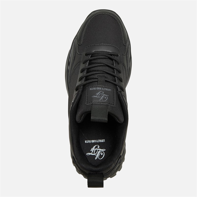 Loyalty And Faith Womens Denise Trainers Black Mono