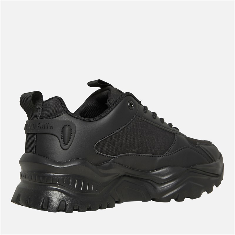 Loyalty And Faith Womens Denise Trainers Black Mono