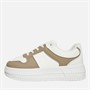 Loyalty And Faith Junior Girls Ashleigh Trainers White/Sand