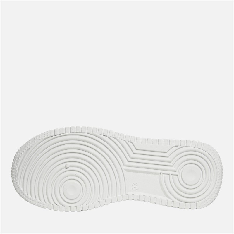 Loyalty And Faith Junior Girls Ashleigh Trainers White/Sand