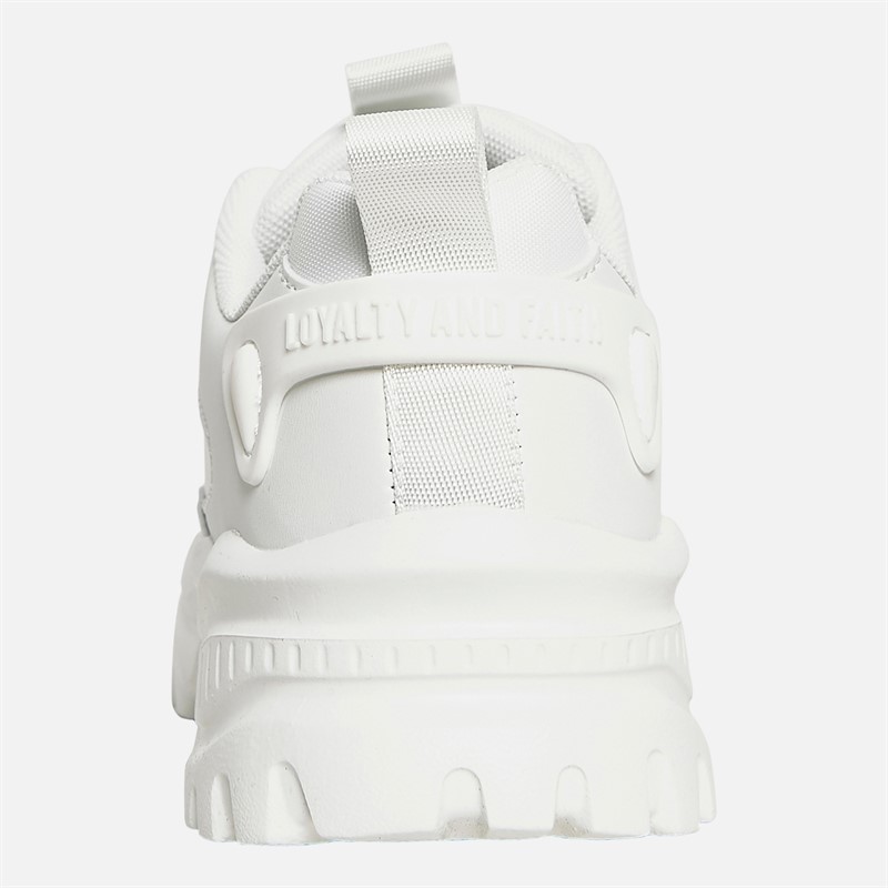 Loyalty And Faith Womens Denise Trainers White Mono