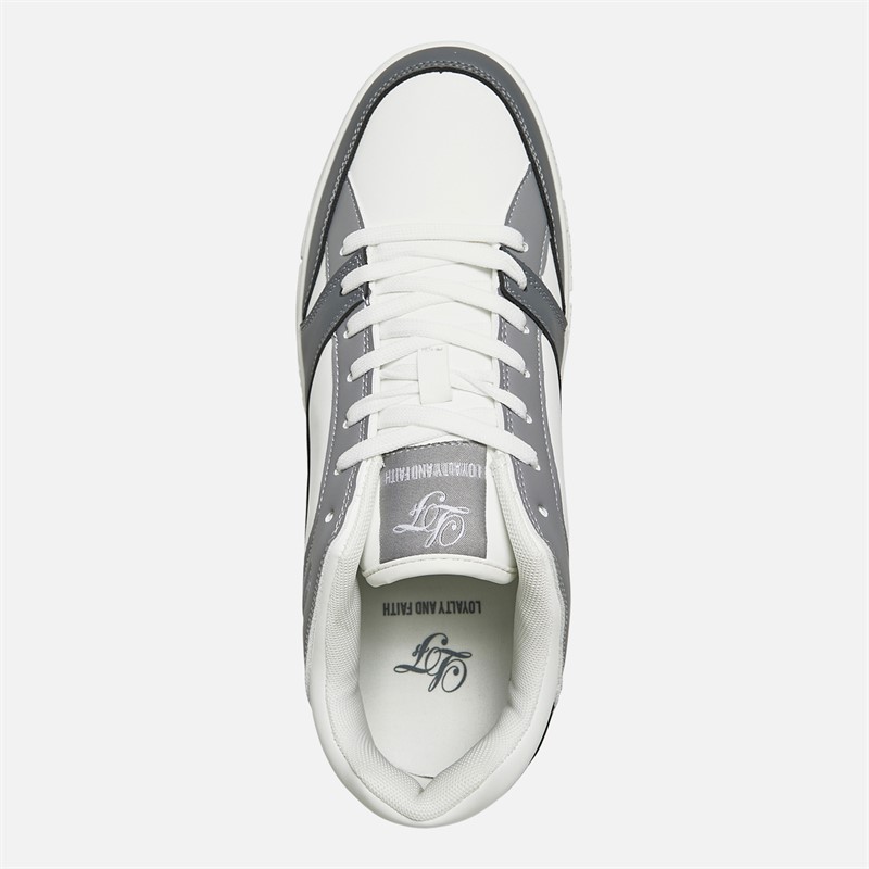 Loyalty And Faith Mens Rowland Trainers White/Grey