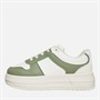 Loyalty And Faith Junior Girls Ashleigh Trainers Off White/Green