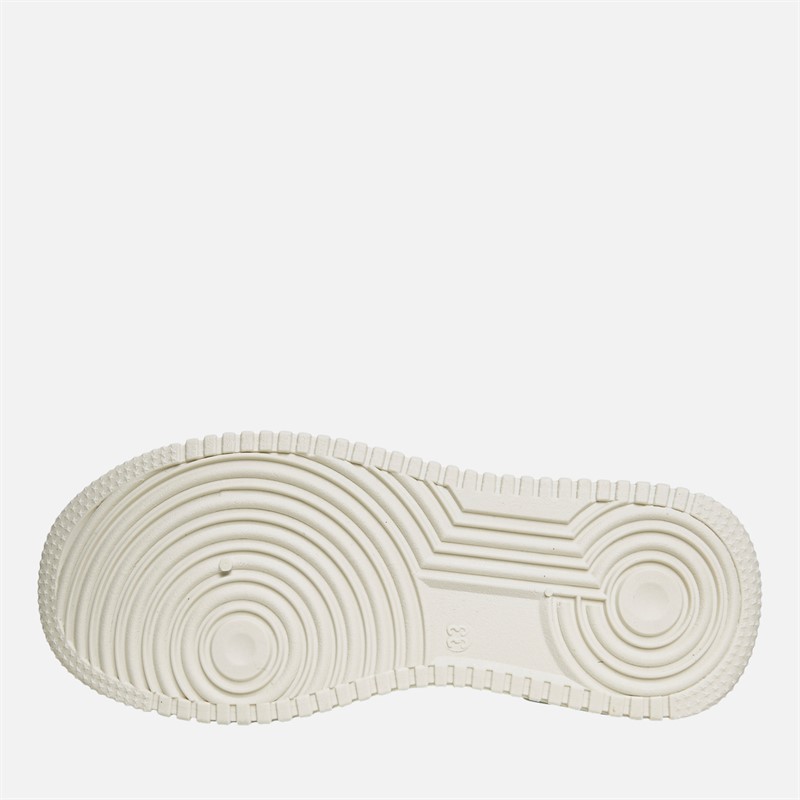 Loyalty And Faith Junior Girls Ashleigh Trainers Off White/Green