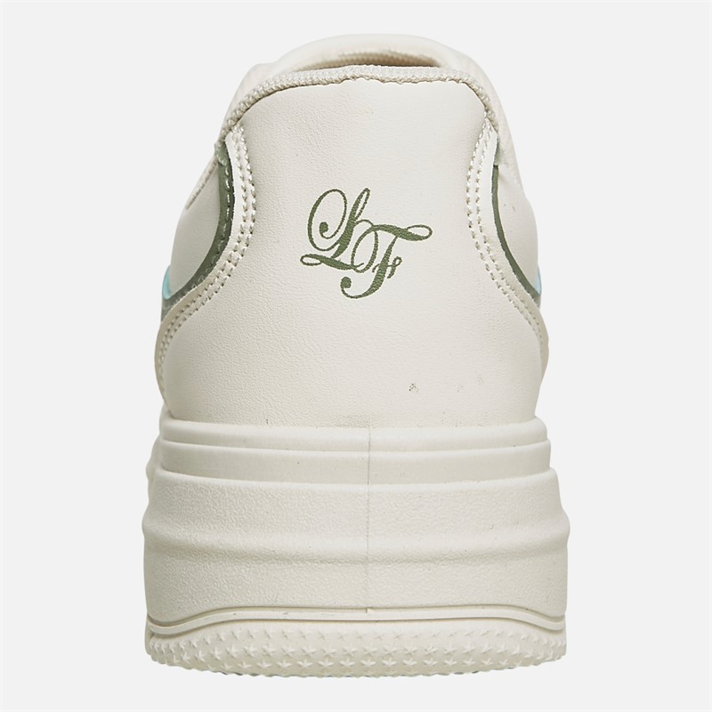 Loyalty And Faith Junior Girls Ashleigh Trainers Off White/Green