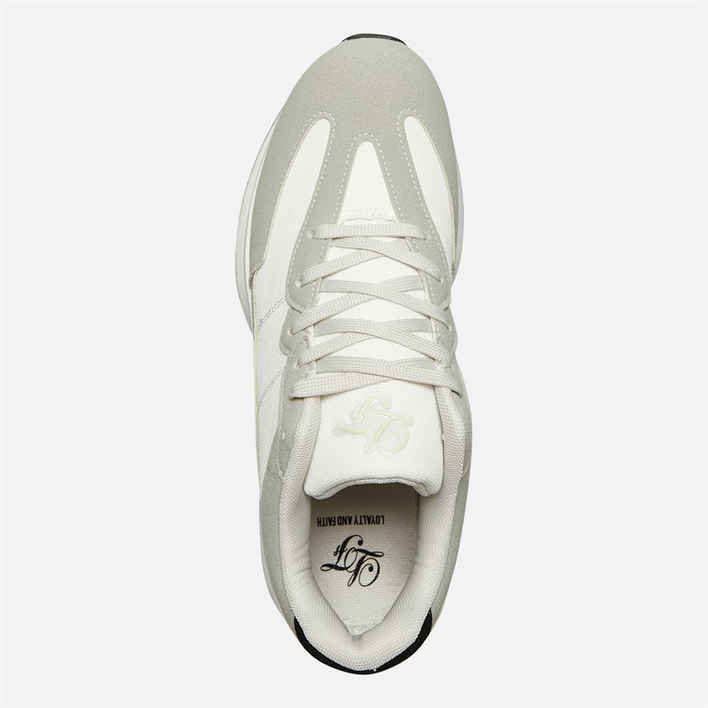 Loyalty And Faith Mens Antonio Trainers White/Grey/Black