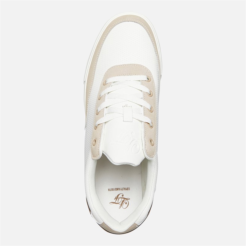 Loyalty And Faith Mens Broady Trainers Off White/Sand/Mocha