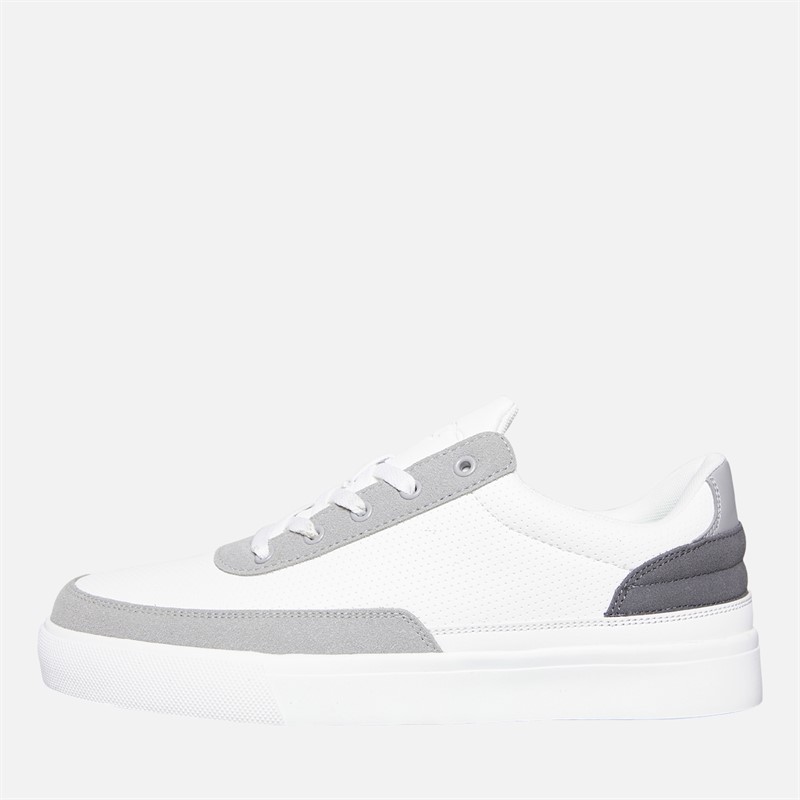 Loyalty And Faith Mens Broady Trainers White/Grey/Dark Grey