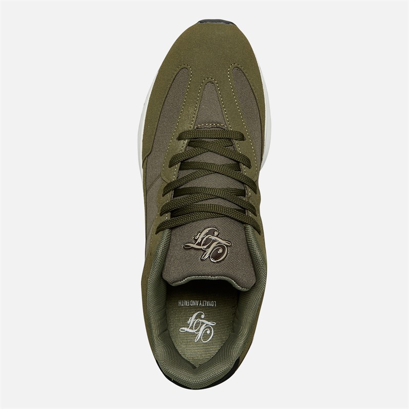 Loyalty And Faith Mens Antonio Trainers Khaki/Black