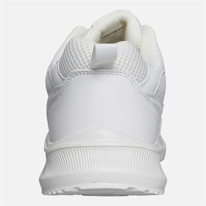 Loyalty And Faith Mens Mclean Trainers White Mono