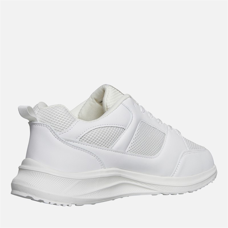 Loyalty And Faith Mens Mclean Trainers White Mono