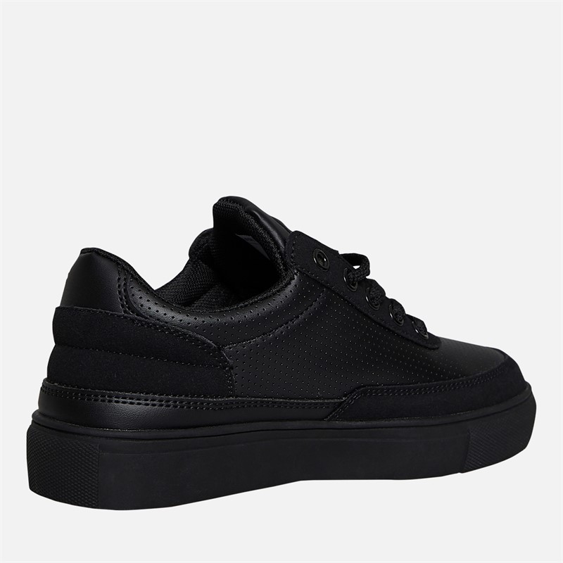 Loyalty And Faith Junior Boys Farhan Trainers Black Mono