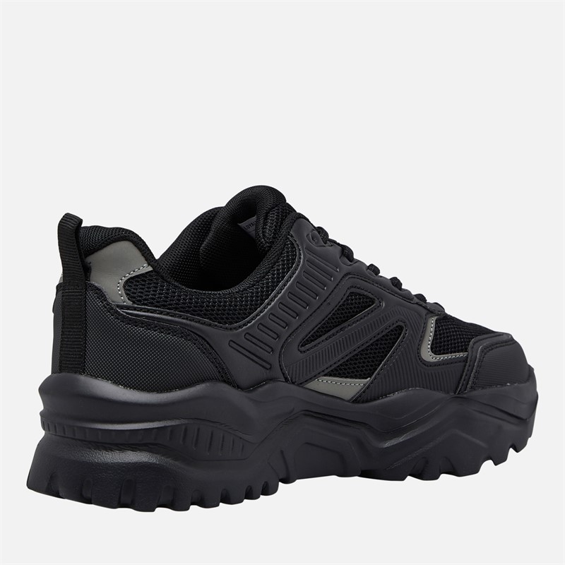 Loyalty And Faith Womens Jadewell Trainers Black/Silver